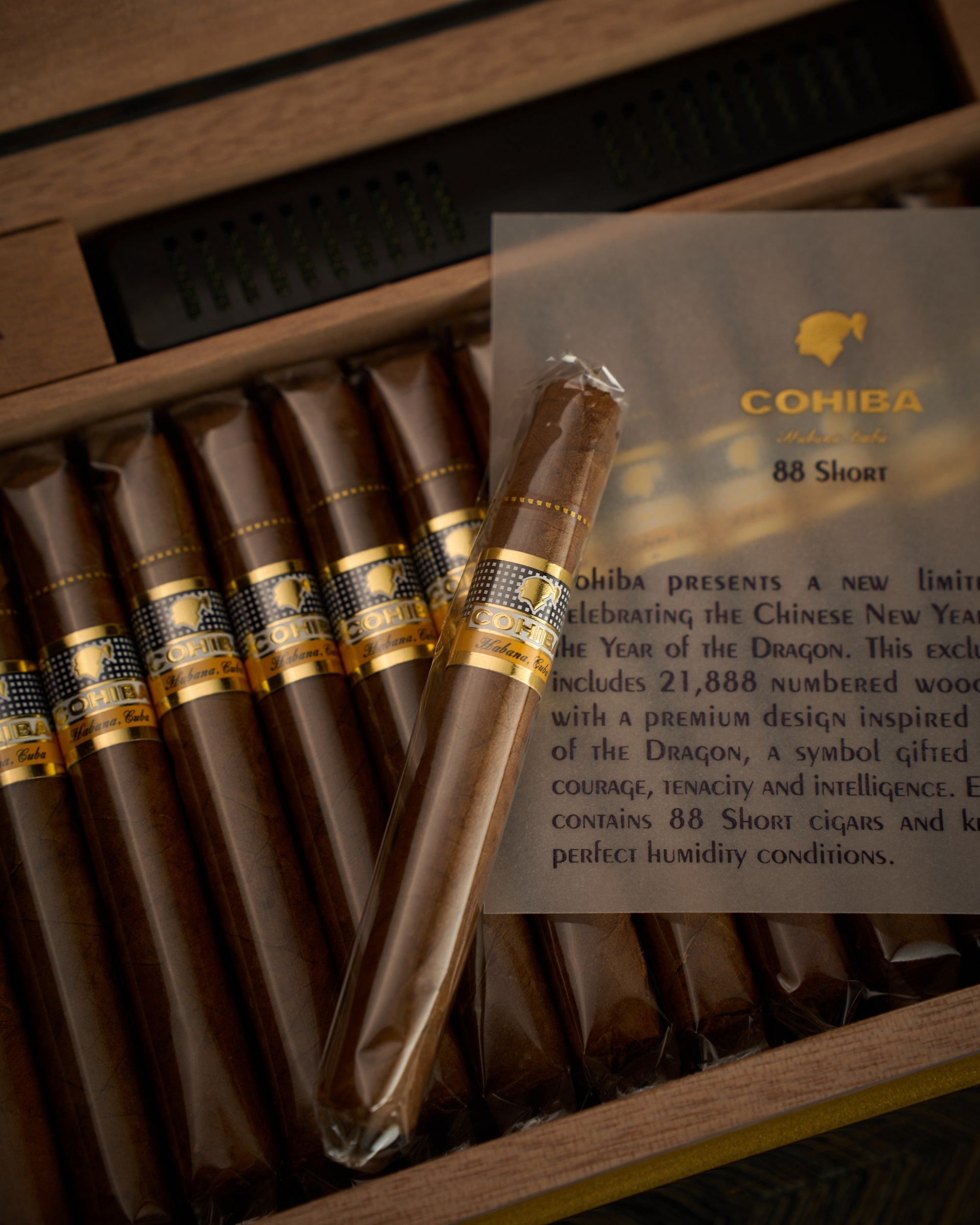 Cohiba Short "Year of the Dragon" Limited Edition