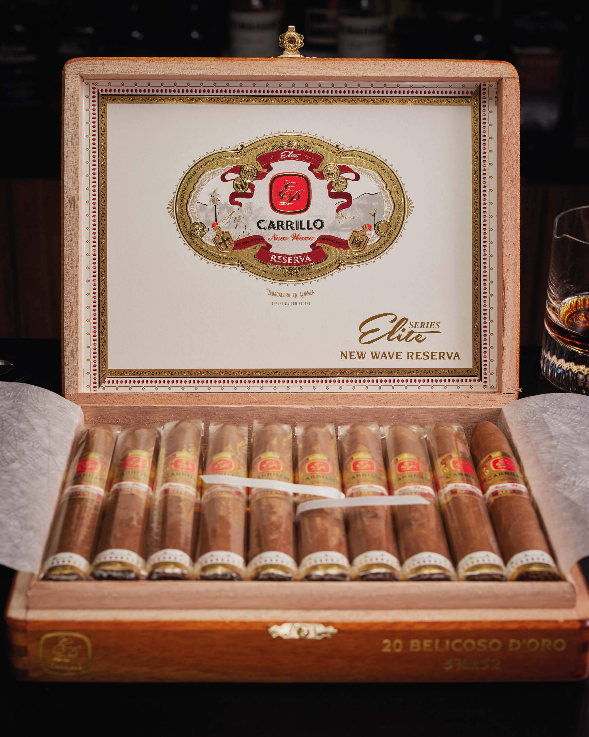 E.P. Carrillo Elite Seleccion New Wave Reserva Belicoso D'Oro