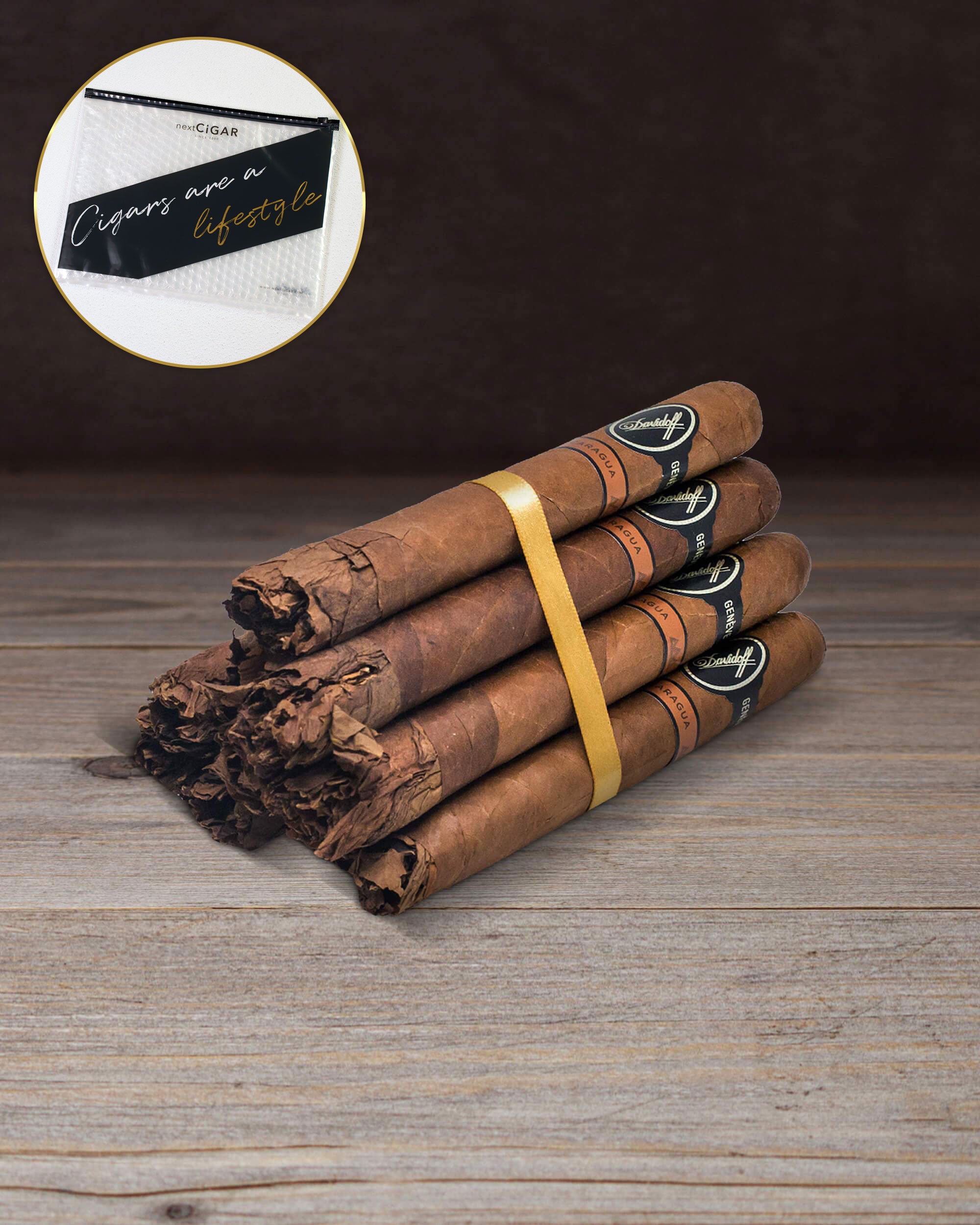 Davidoff Nicaragua Robusto Cigar Bundle (Uncut)