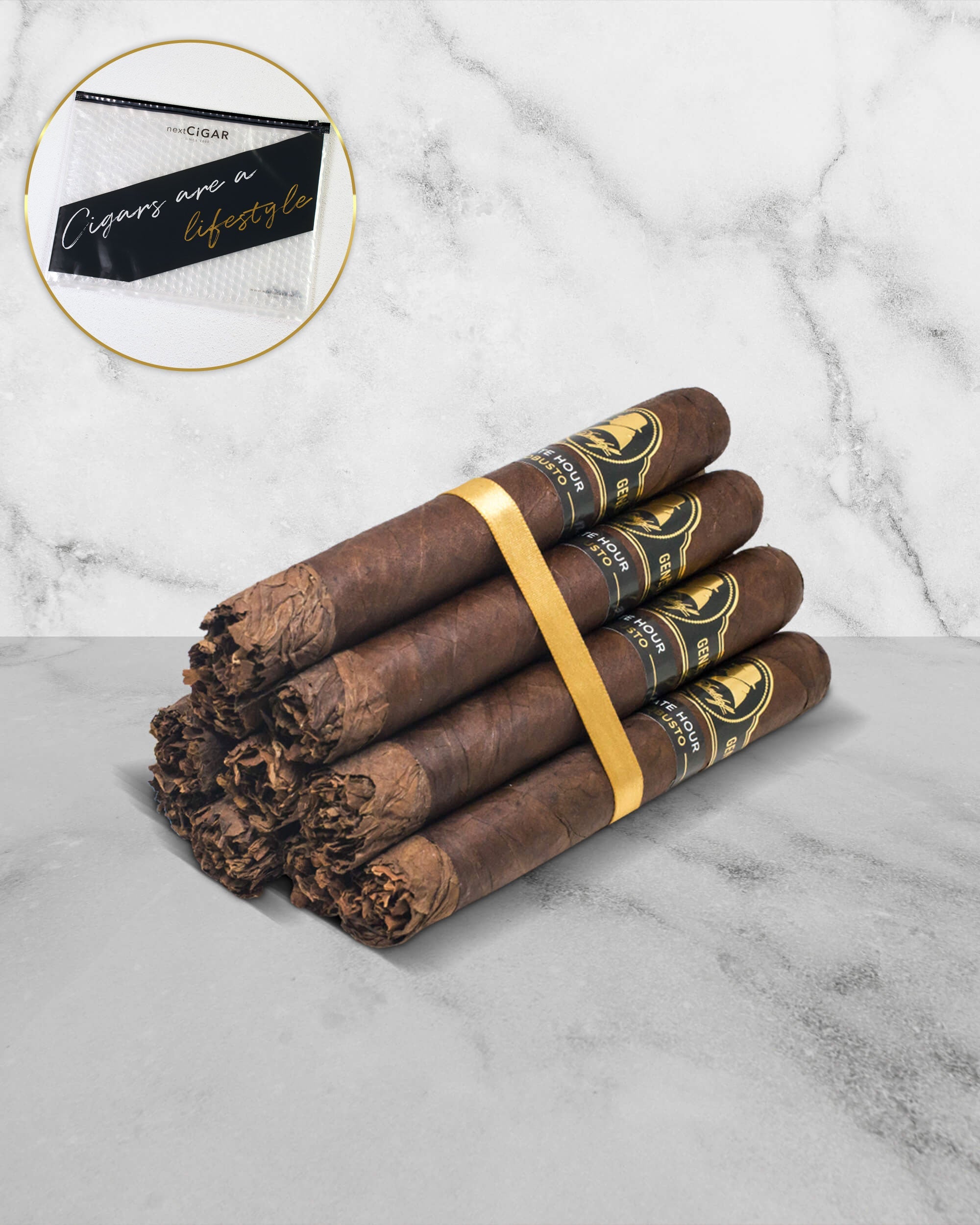 Davidoff Winston Churchill The Late Hour Robusto Cigar Bundle (Uncut)