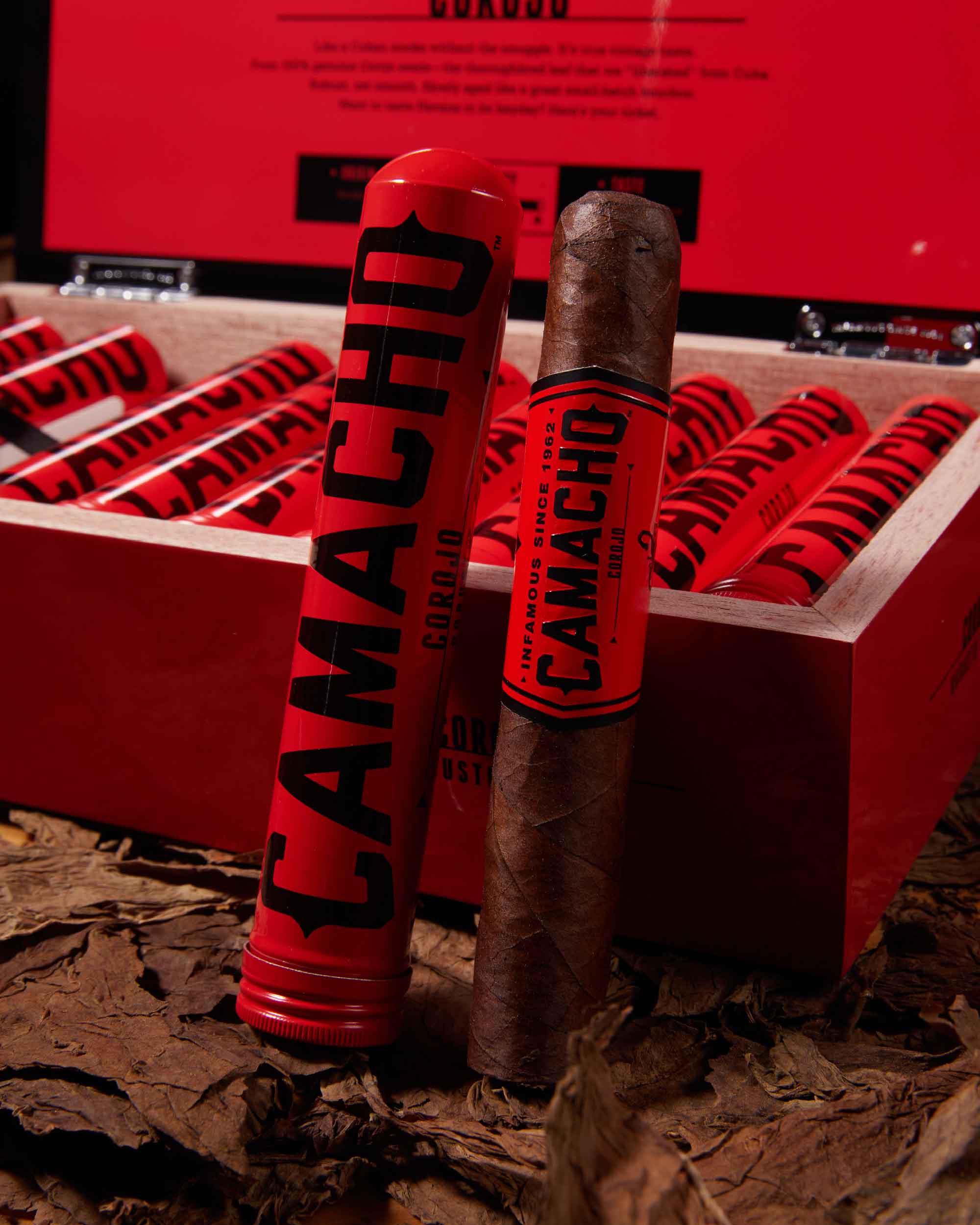 Camacho Corojo Robusto (Tubos)